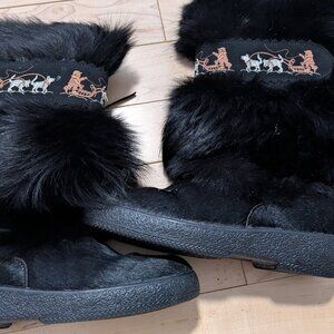 Cristina Italian leather faux fur winter boots BRAND NEW size 40